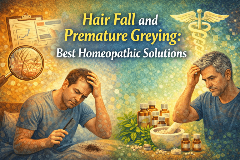 Hair Fall and Premature Greying: Best Homeopathic Solutions