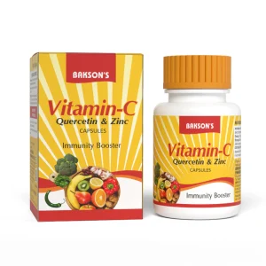 VITAMIN-C, QUERCETIN & ZINC 30 CAPSULES