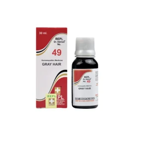 Dr. Advice® No. 49 GRAY-HAIR (Premature Greying of Hair Drops)