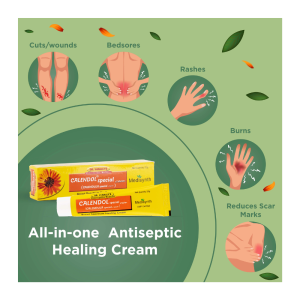 Calendol Special Cream (Combo Pack of 2- 20g Each)