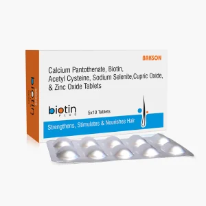 BIOTIN PLUS - 5x10 TABLETS