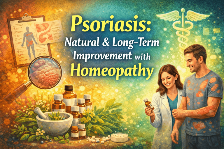Psoriasis: Natural & Long-Term Improvement with Homeopathy